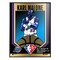 Phenom Gallery Utah Jazz 75th Anniversary Karl Malone 18" x 24" Deluxe Framed Gold Foil Serigraph